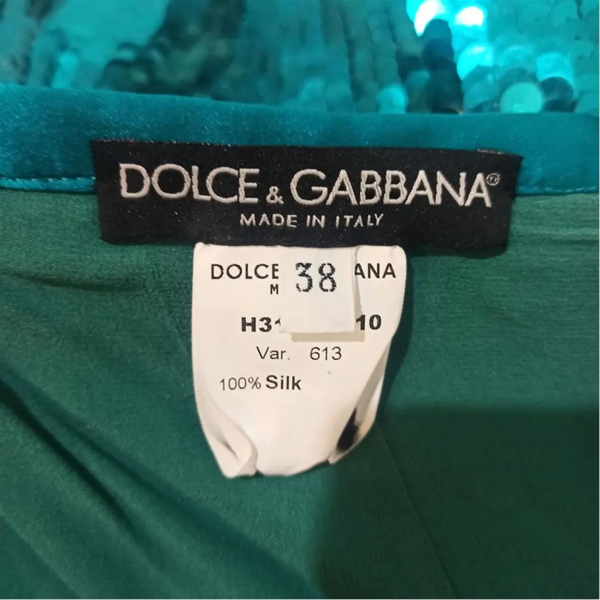 Glitter mid-length skirt Dolce & Gabbana