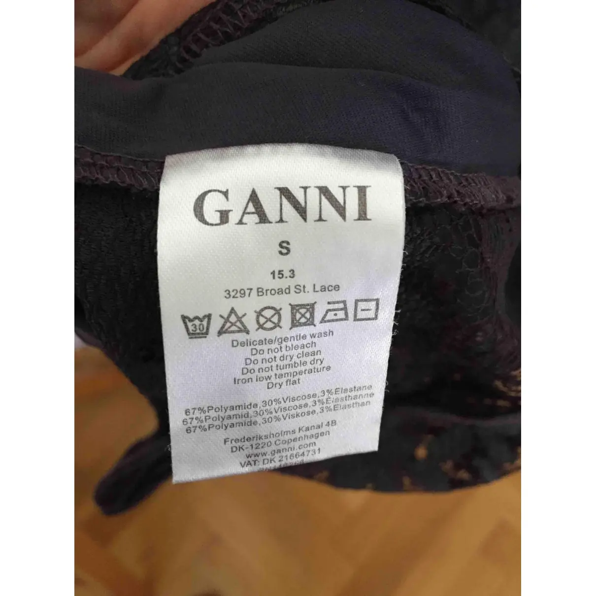 Lace tunic Ganni