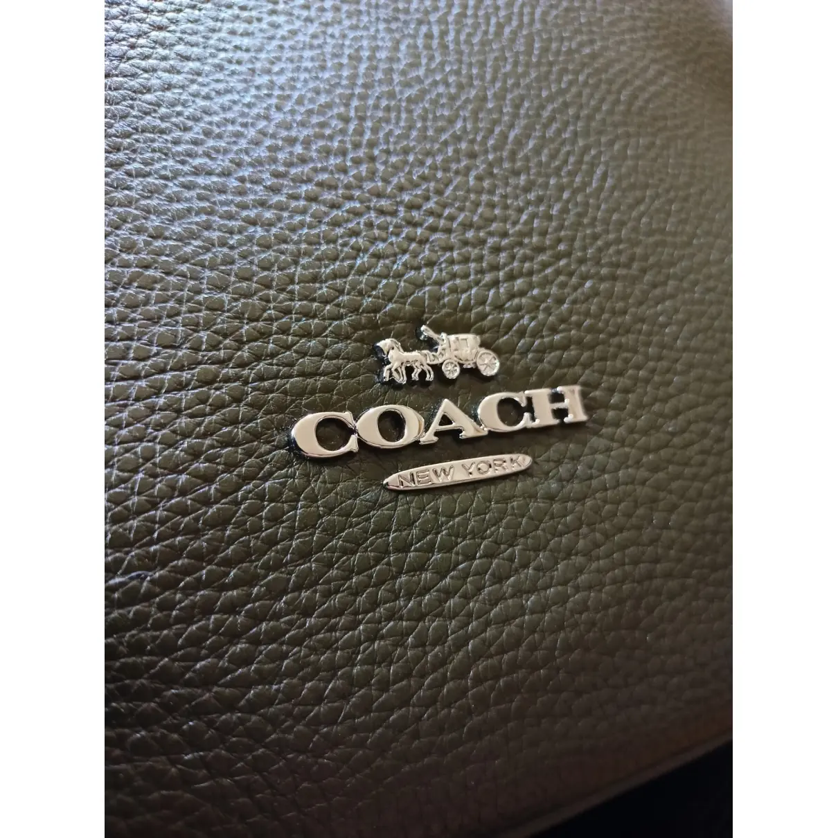 Abby duffle leather handbag Coach