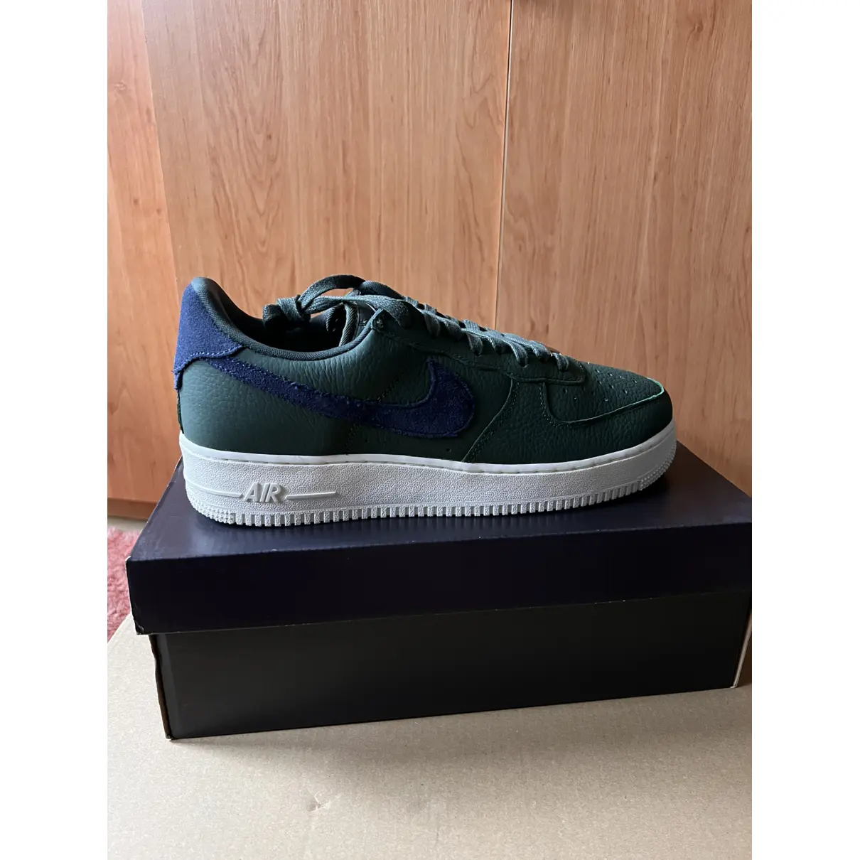 Buy Nike Air Force 1 leather low trainers online