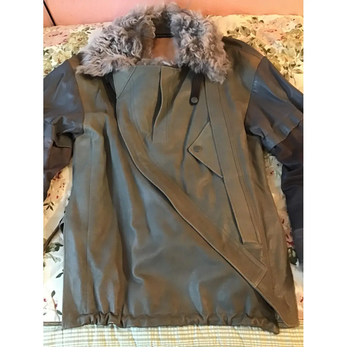 Leather jacket Balenciaga - Vintage