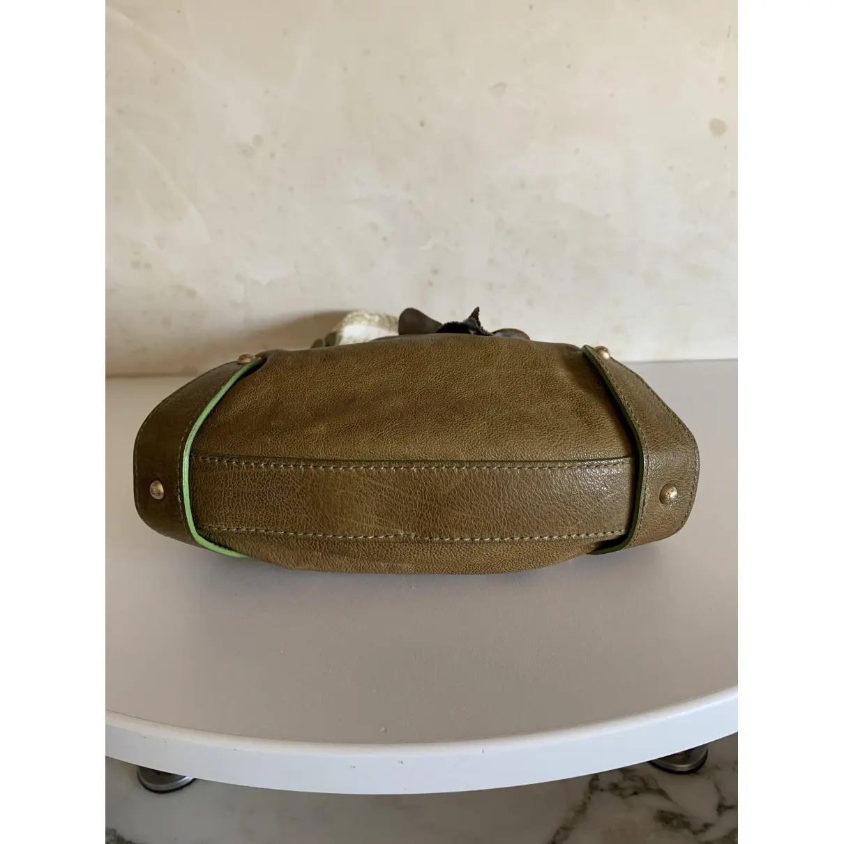 Leather mini bag Bally