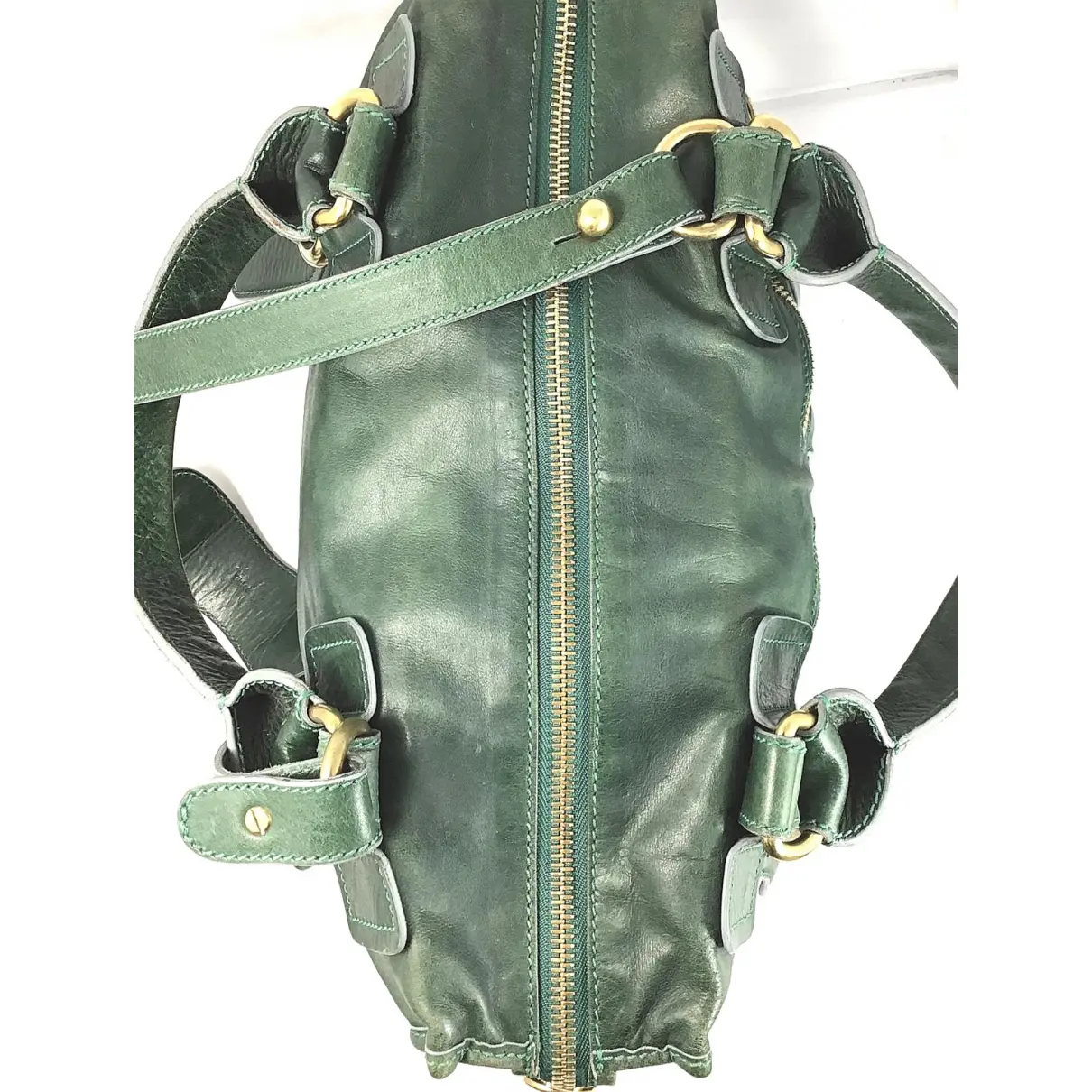 Bay leather satchel Chloé