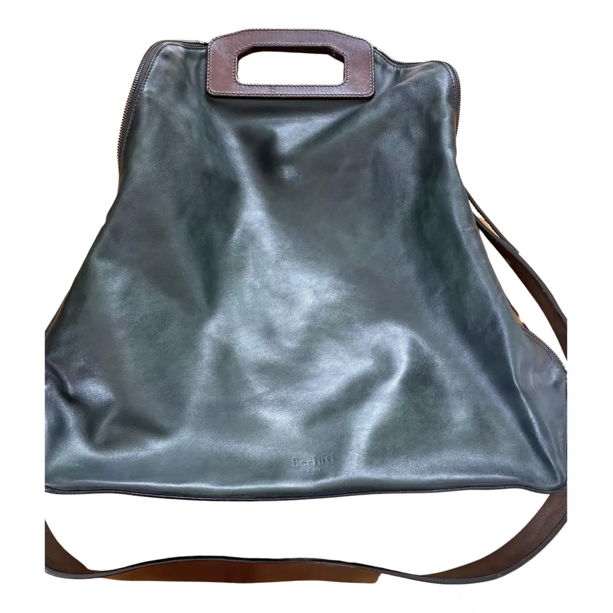 Leather bag Berluti