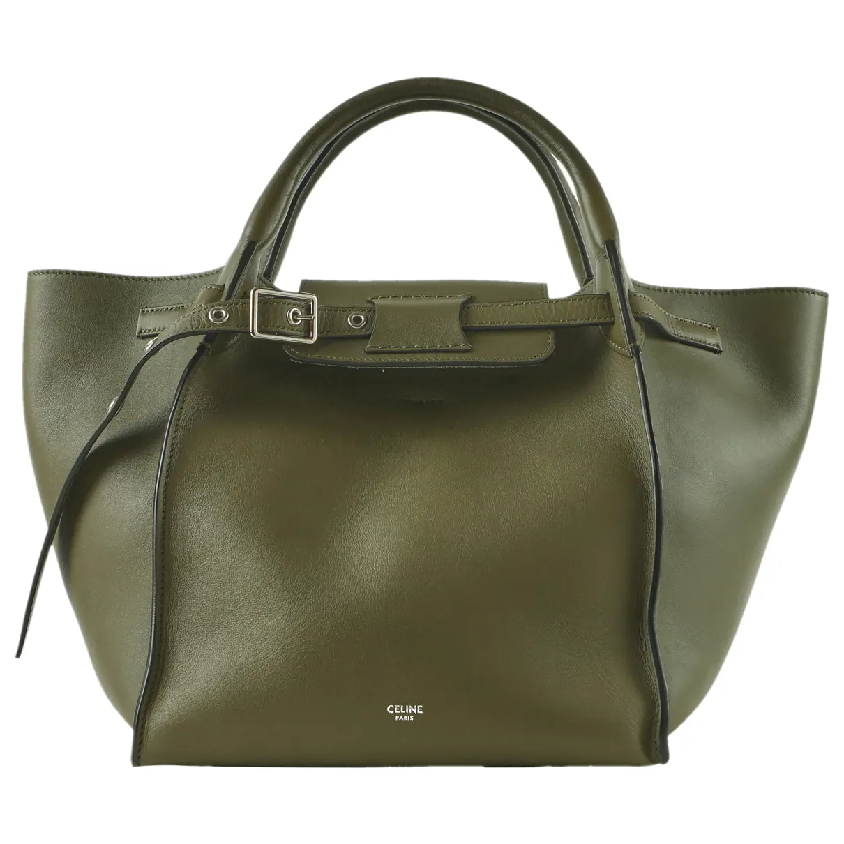Big Bag leather handbag