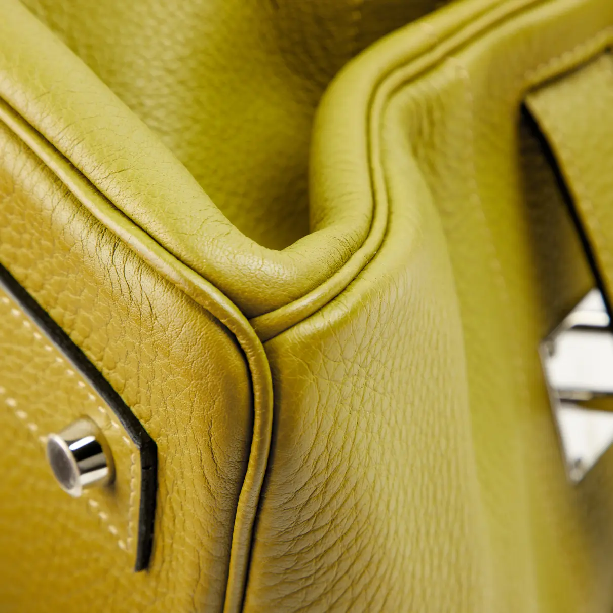 Birkin Shoulder leather handbag Hermès - Vintage