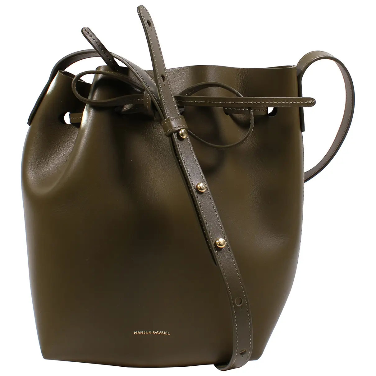 Bucket leather handbag Mansur Gavriel