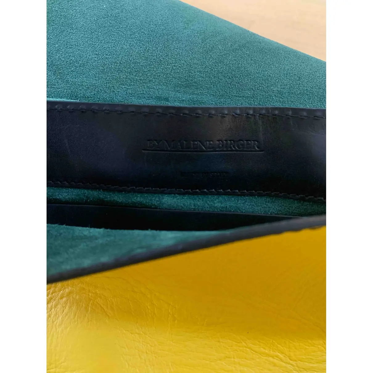 Buy by Malene Birger Leather clutch bag online