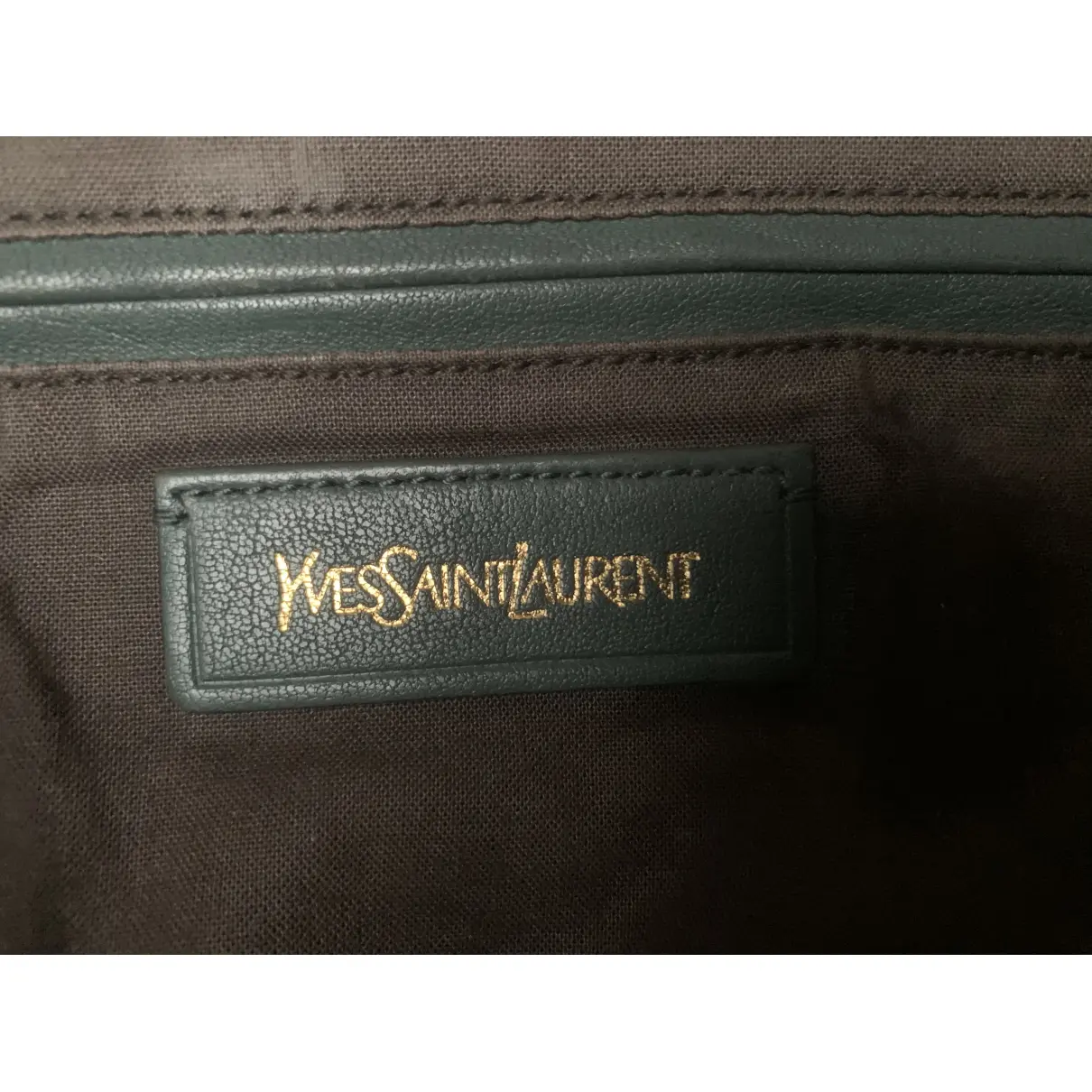 Chyc leather handbag Yves Saint Laurent