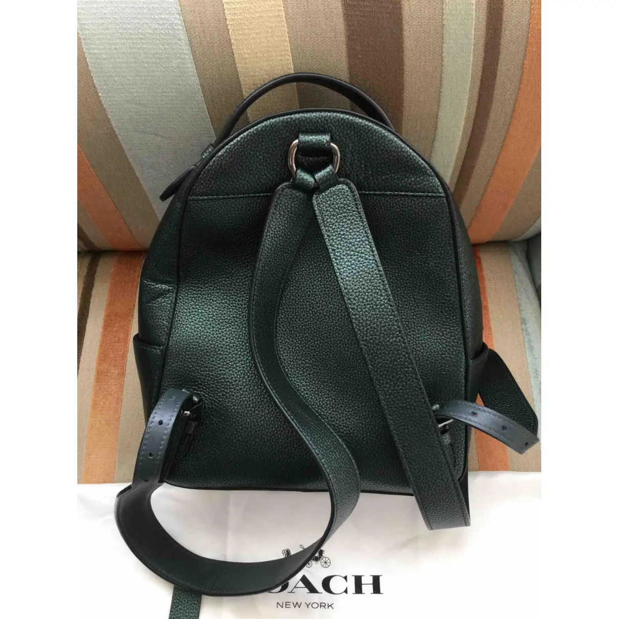 Buy Coach Leather backpack online