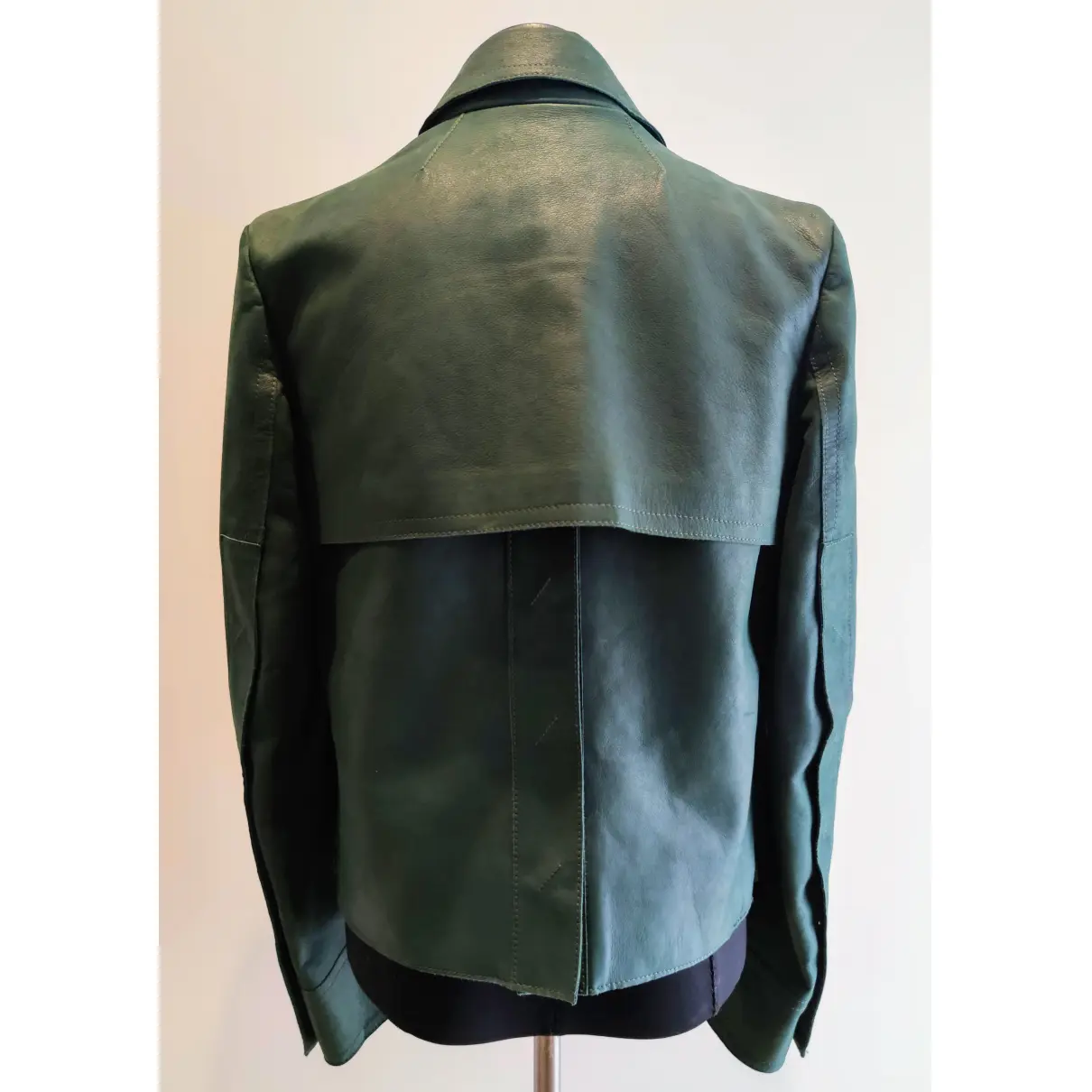 Buy Costume National Leather biker jacket online