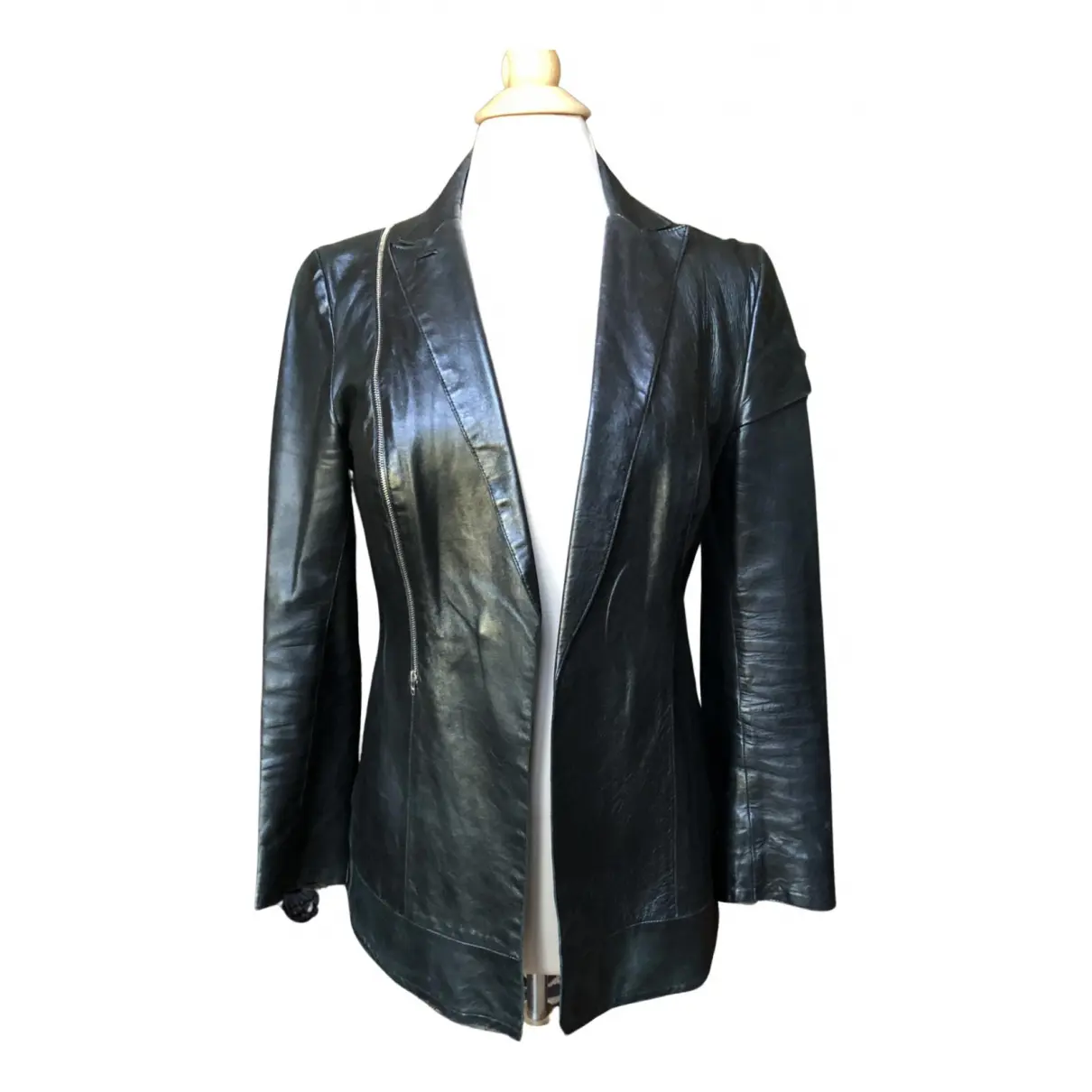 Leather jacket Costume National - Vintage