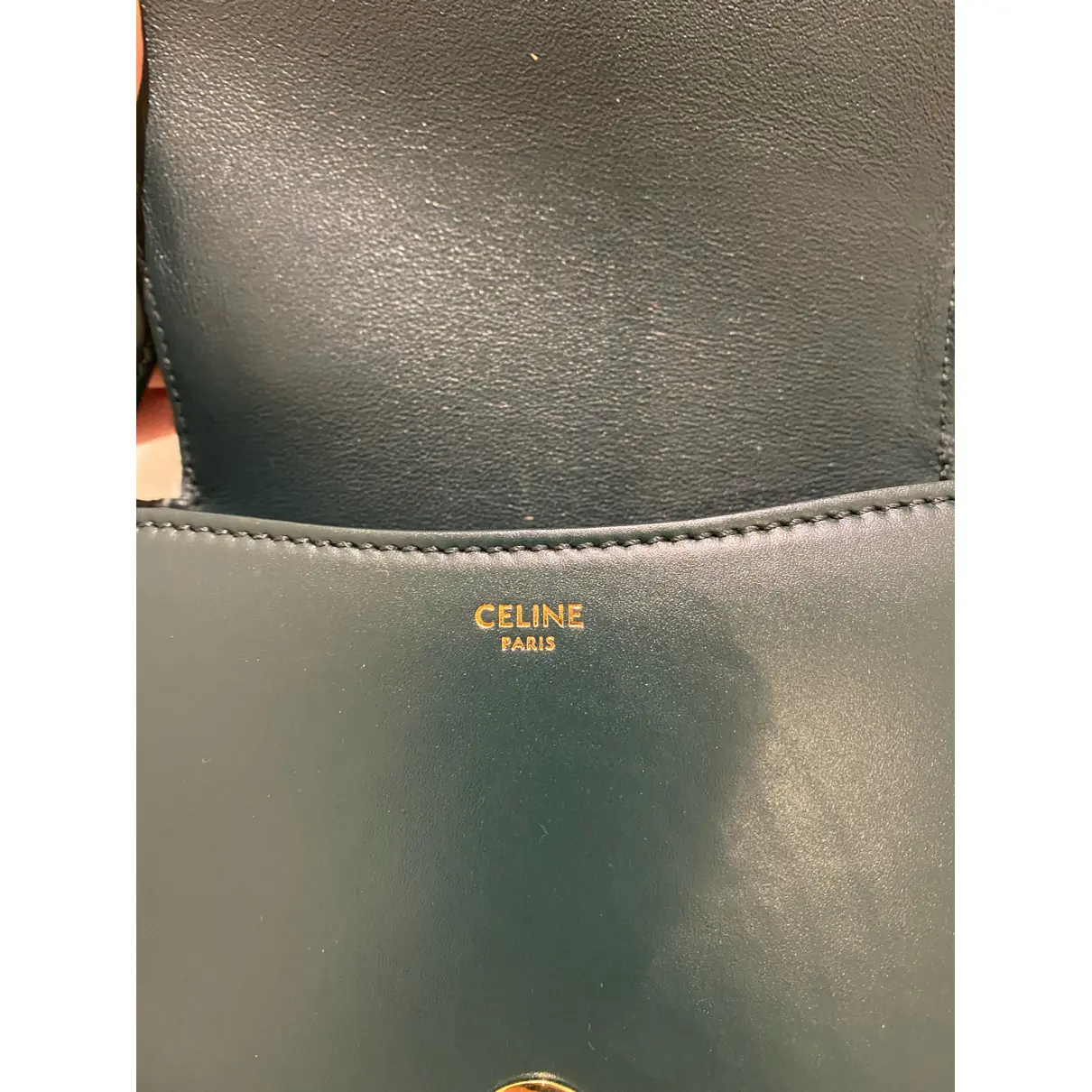 Crécy leather crossbody bag Celine