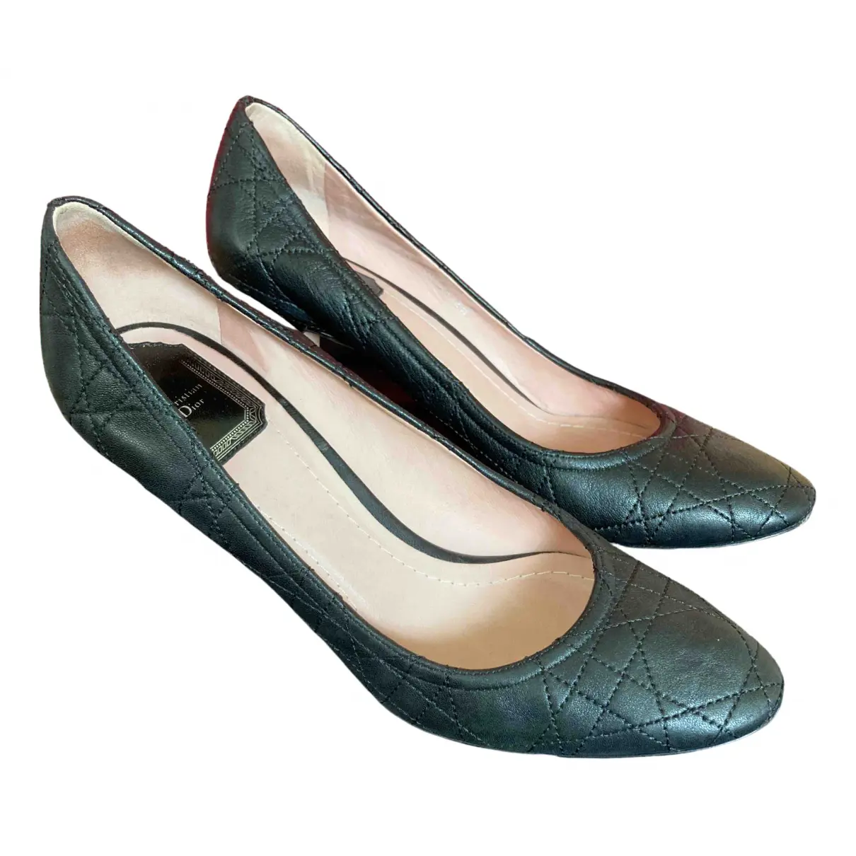 Leather heels Dior