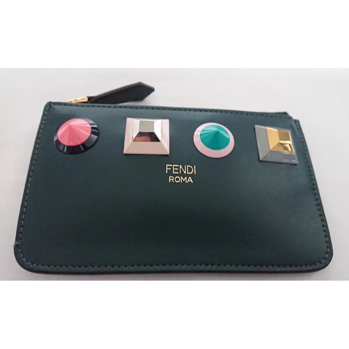Leather purse Fendi