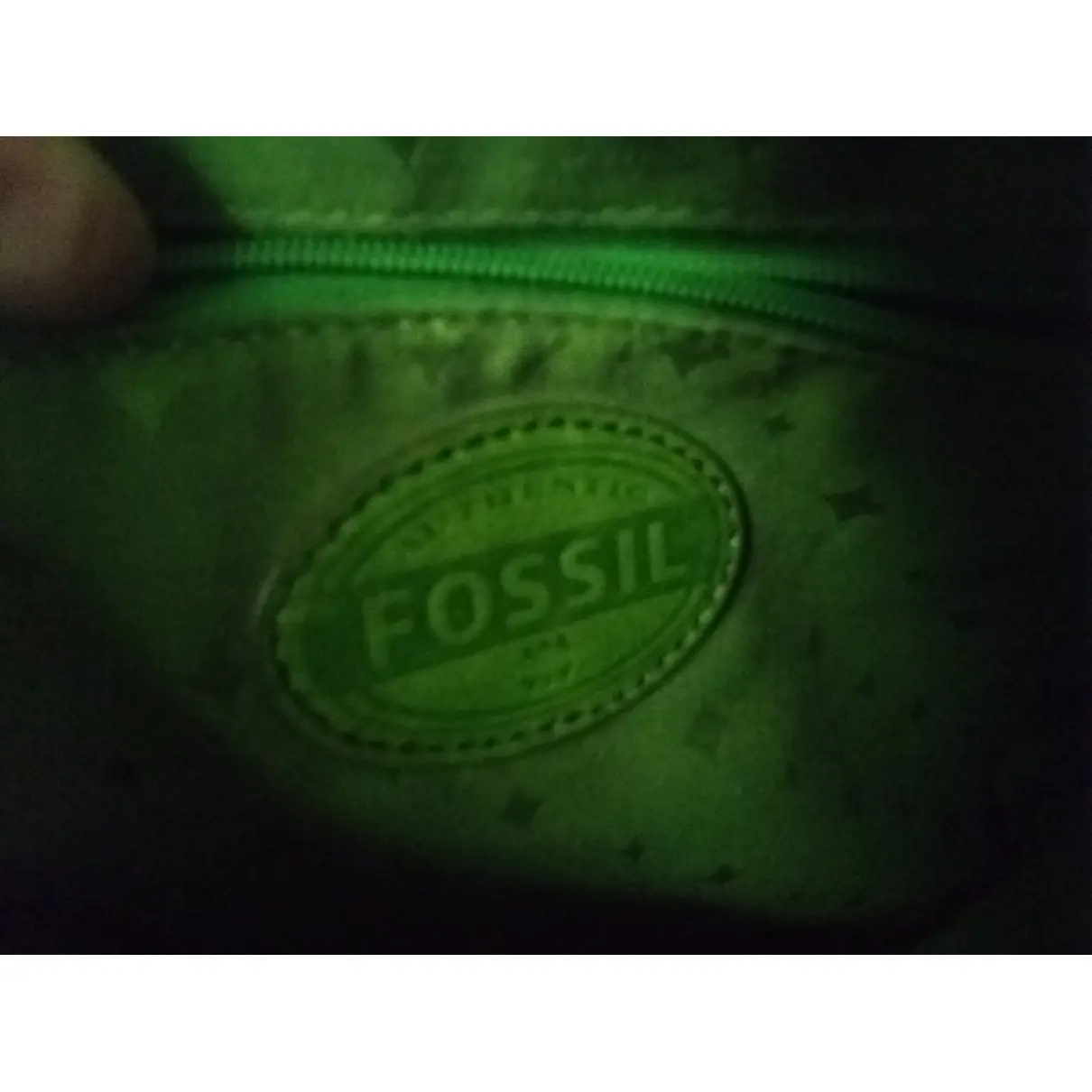 Leather crossbody bag Fossil