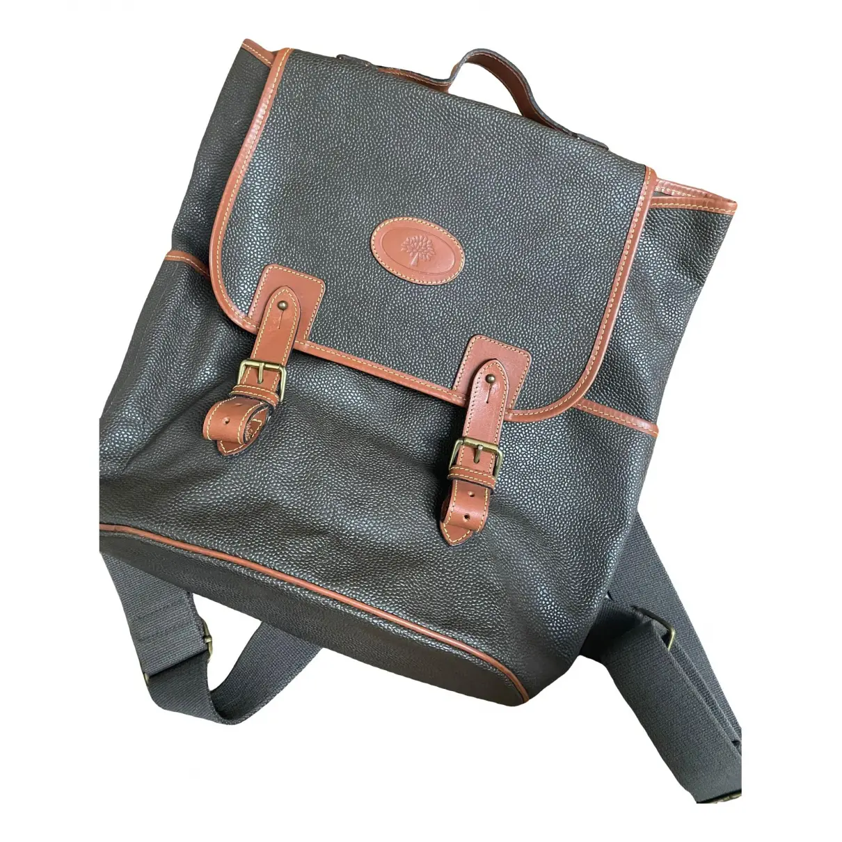 Heritage leather backpack