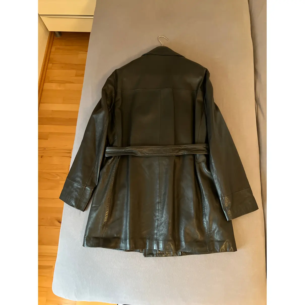 Buy Jil Sander Leather coat online