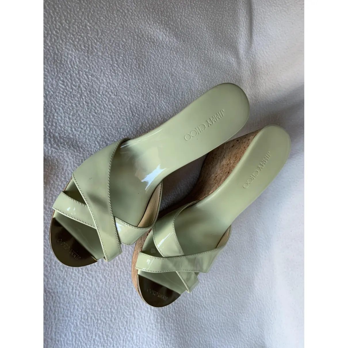 Jimmy Choo Leather mules for sale