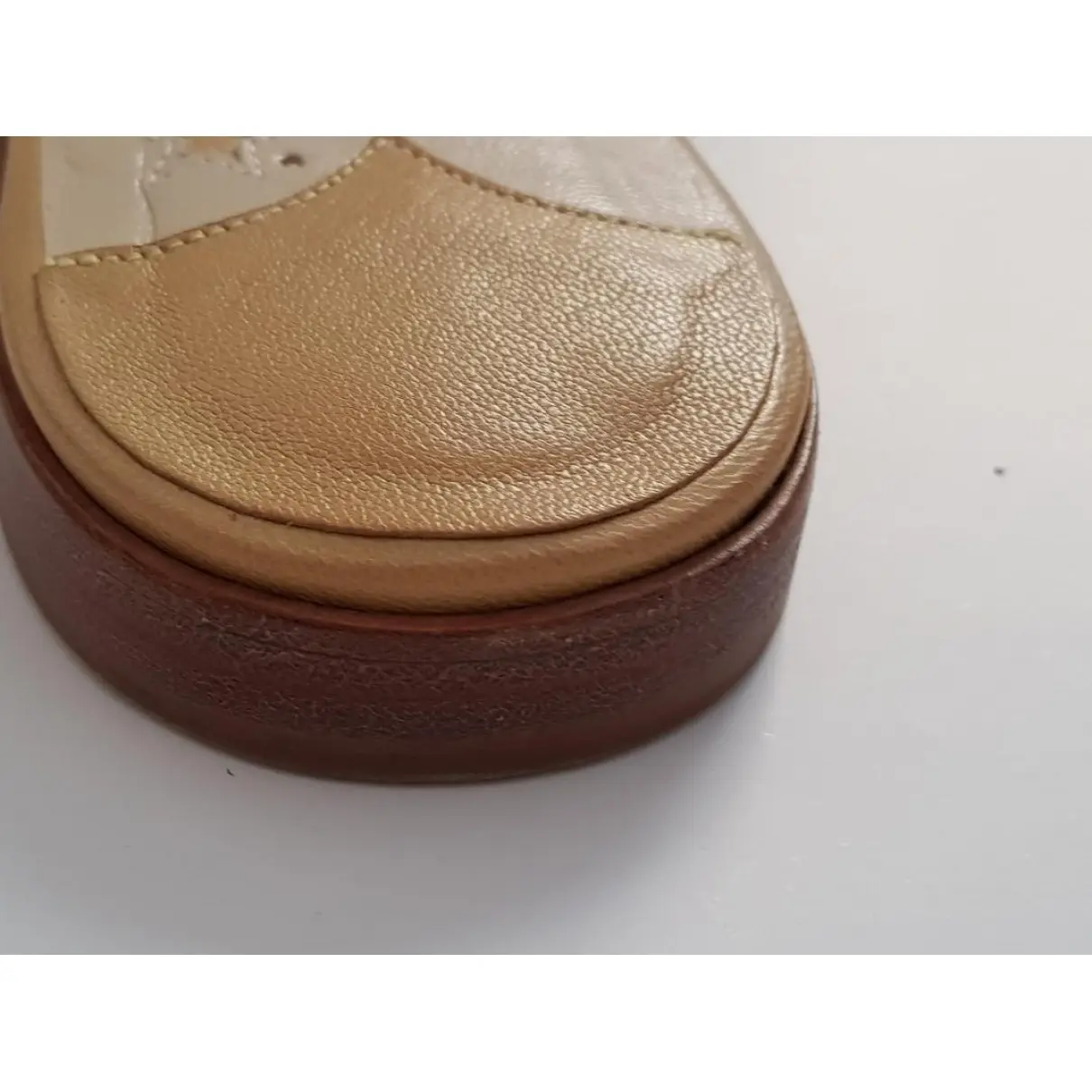 Buy Jimmy Choo Leather flip flops online