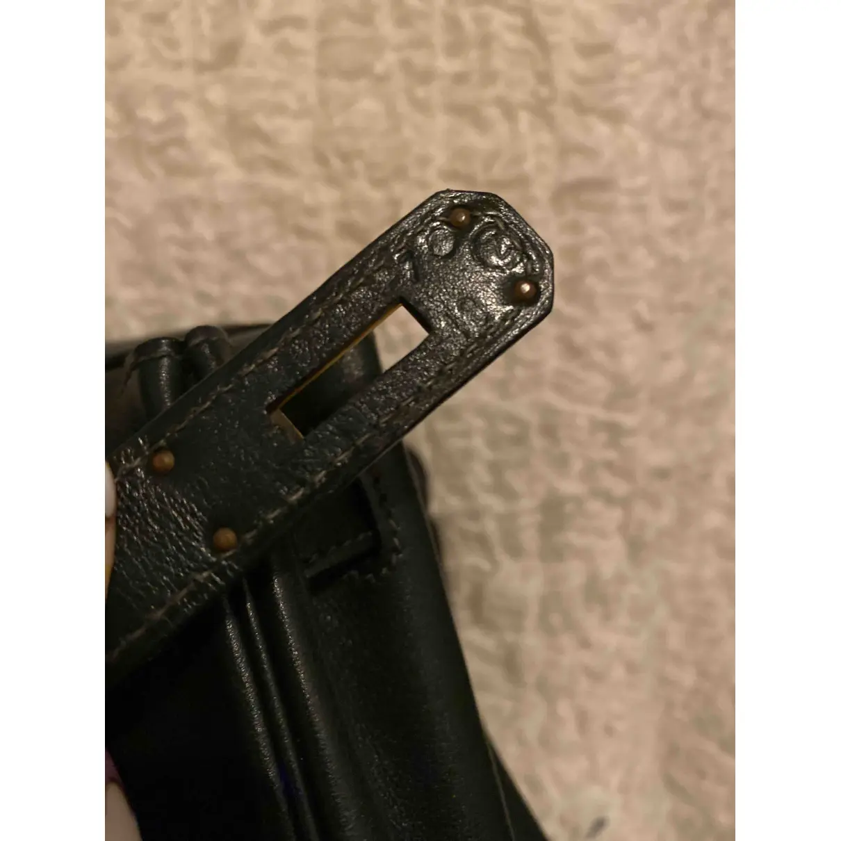 Kellyado leather backpack Hermès