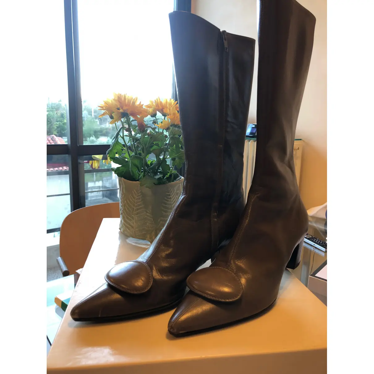 Buy L'AUTRE CHOSE Leather boots online