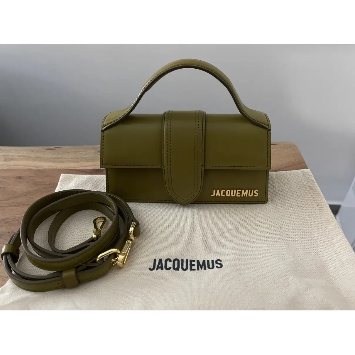 Le Bambino leather crossbody bag Jacquemus