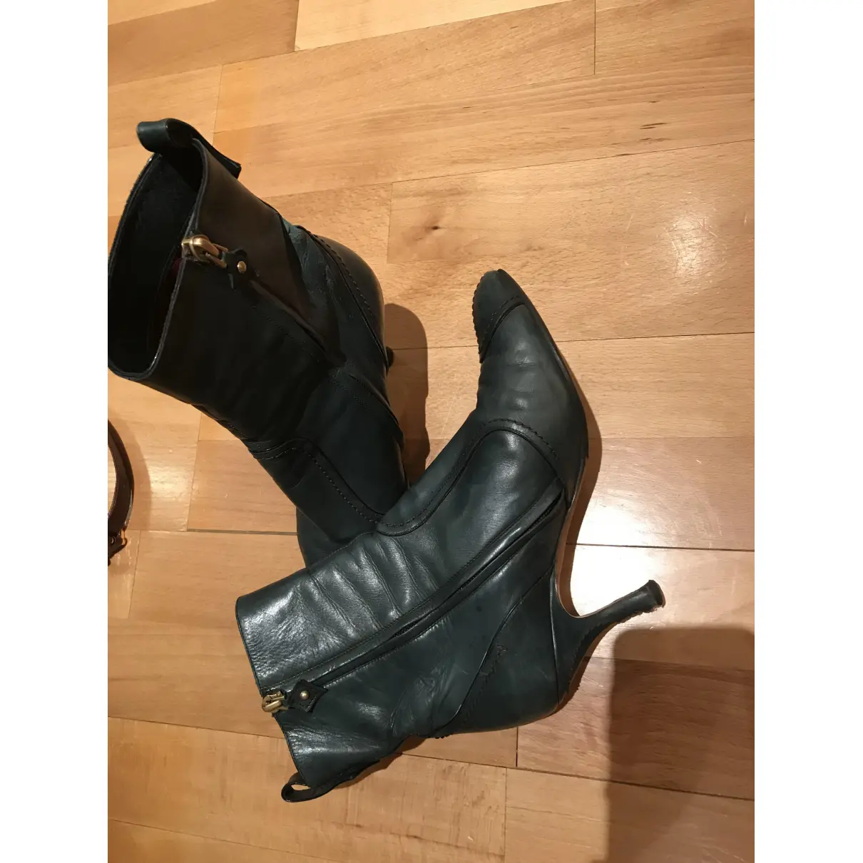 Buy Louis Vuitton Leather ankle boots online