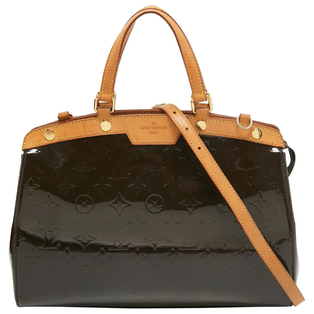 Leather satchel Louis Vuitton