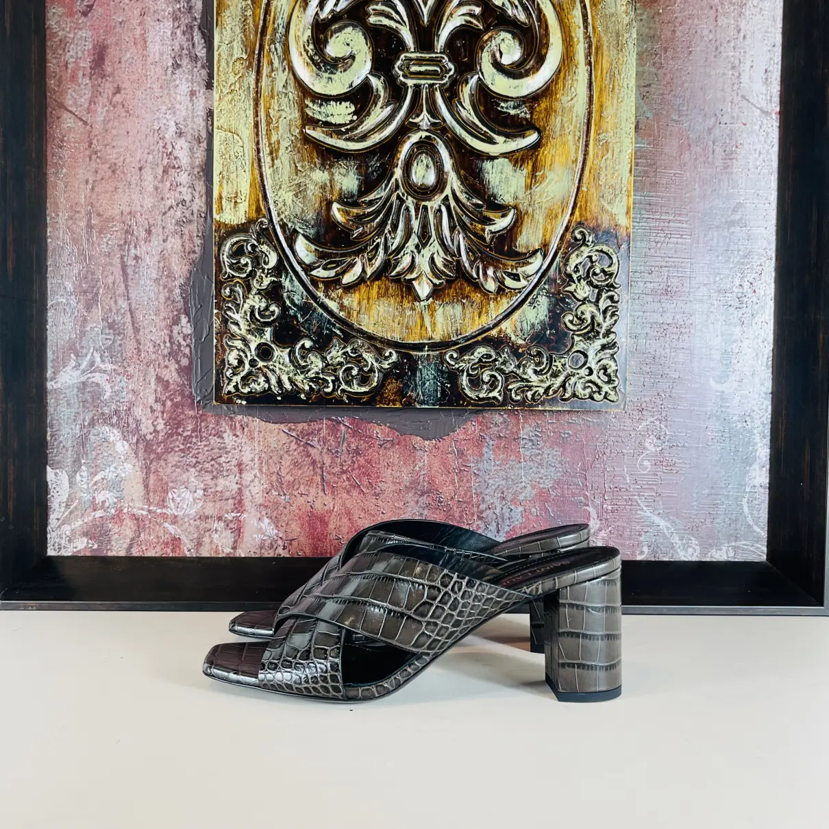 Buy Saint Laurent Loulou leather sandal online