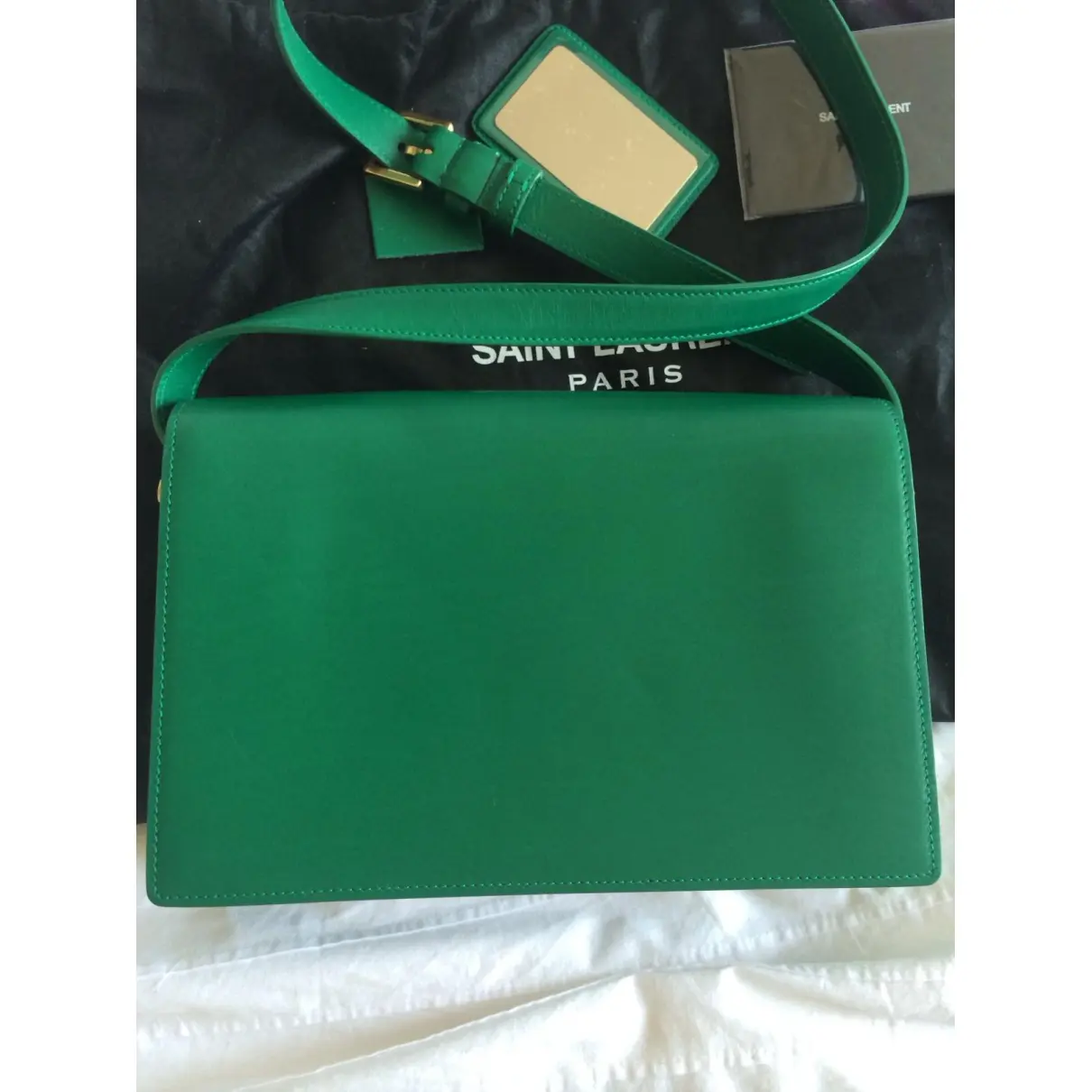 Buy Saint Laurent Lulu leather handbag online