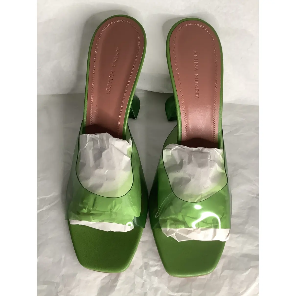 Buy AMINA MUADDI Lupita leather sandals online