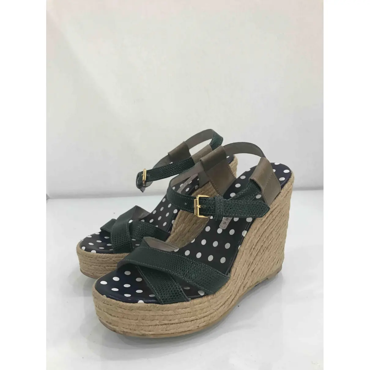 Leather espadrilles Marc by Marc Jacobs