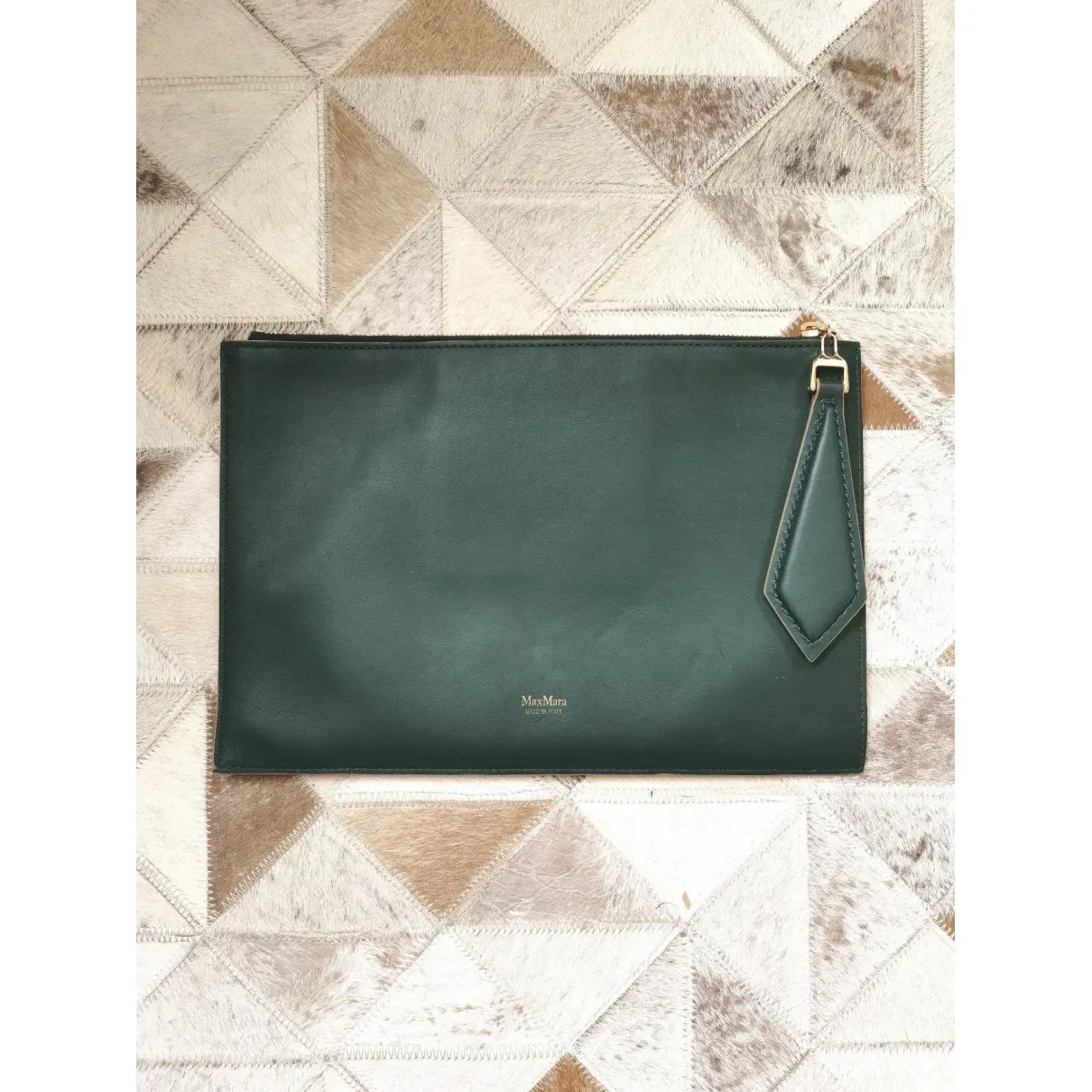 Max Mara Leather clutch bag for sale