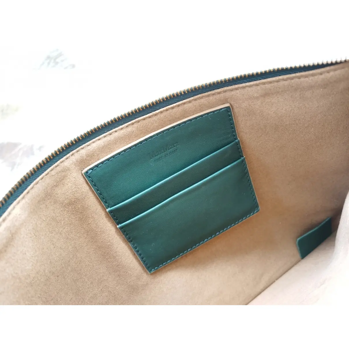 Buy Max Mara Leather clutch bag online