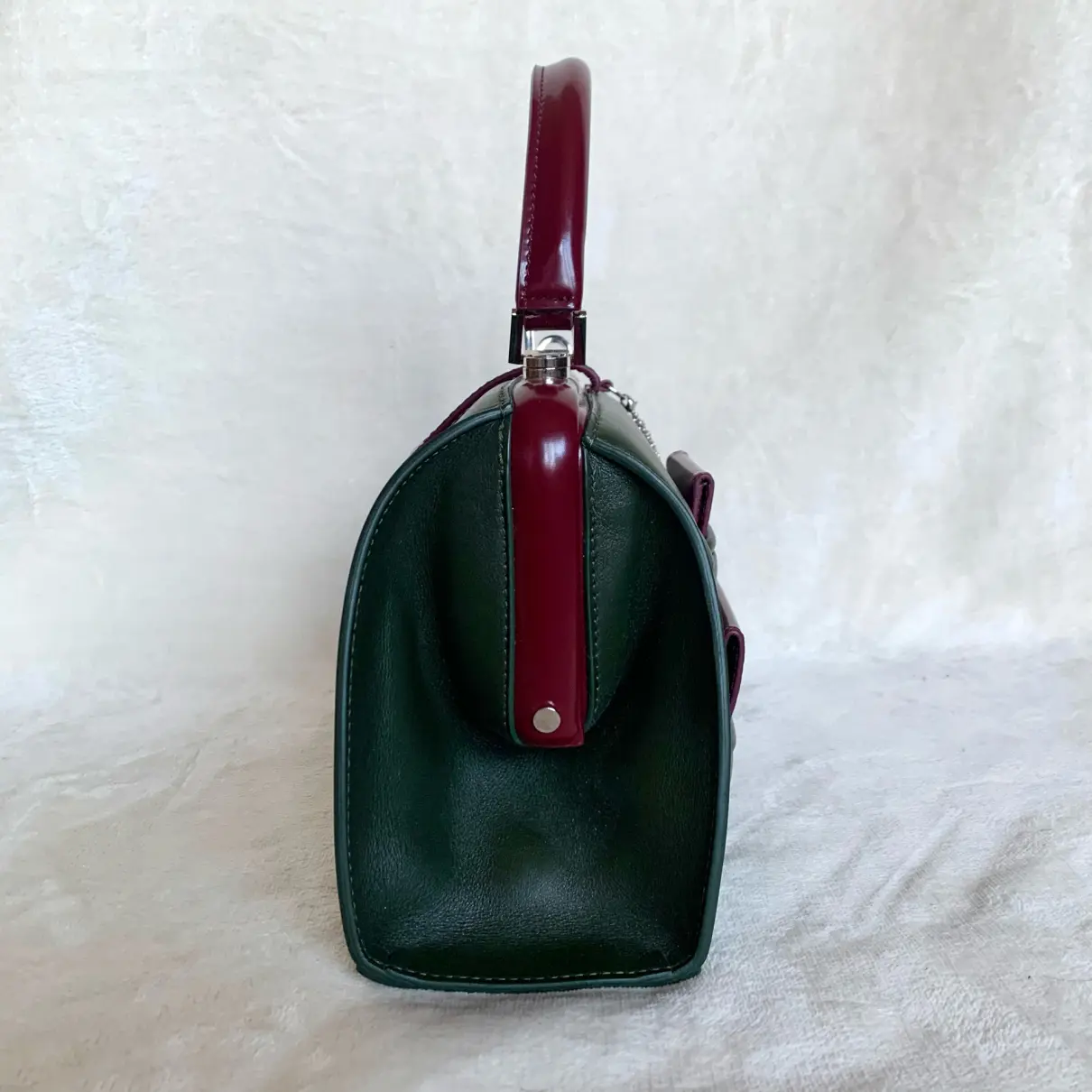 Leather handbag Ming Ray