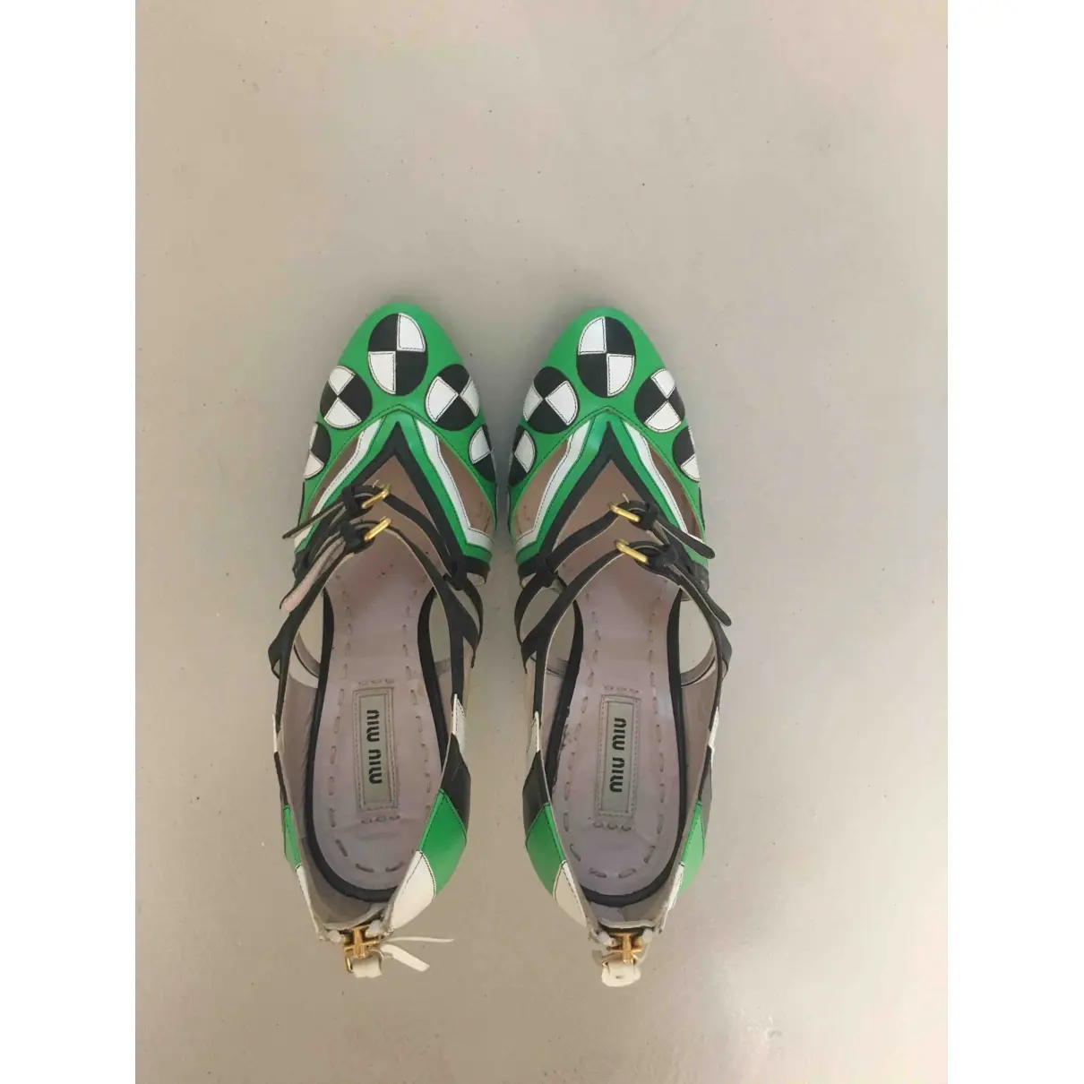 Miu Miu Leather heels for sale