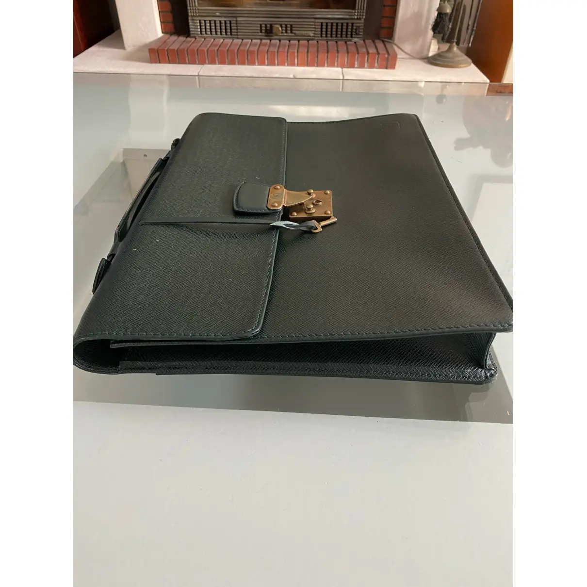 Monceau leather clutch bag Louis Vuitton - Vintage
