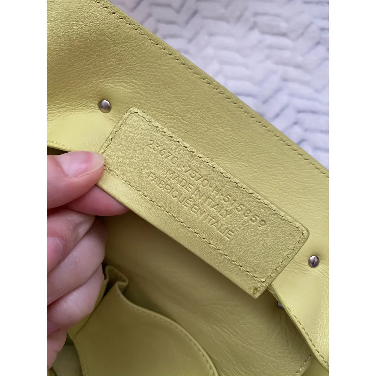 Buy Balenciaga Papier leather handbag online