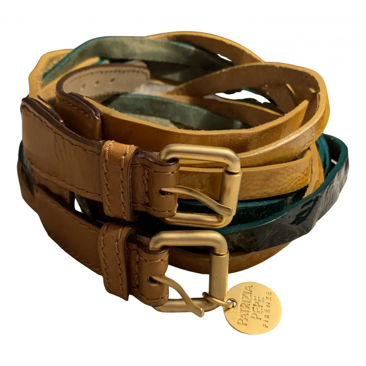 Leather belt Patrizia Pepe