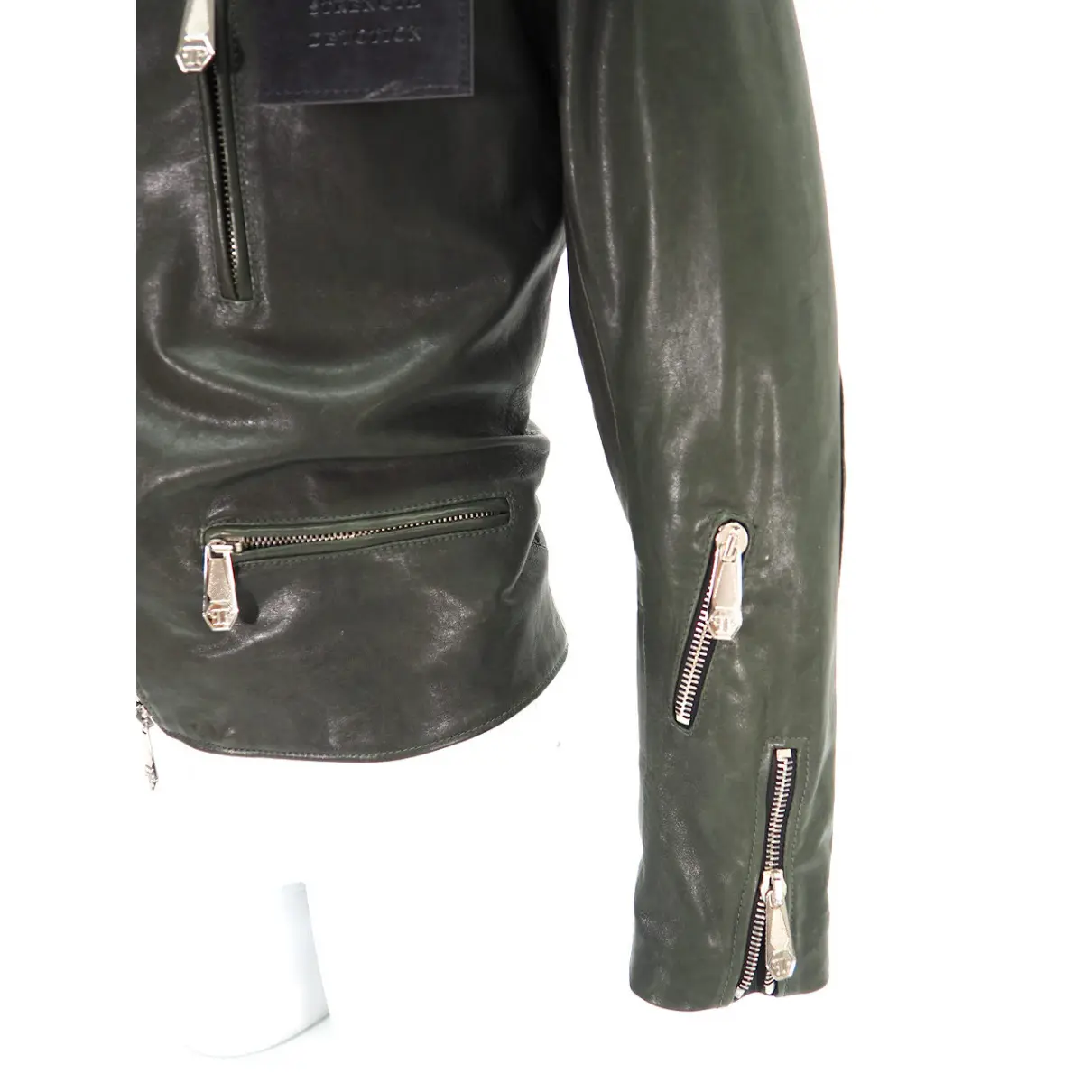 Leather vest Philipp Plein