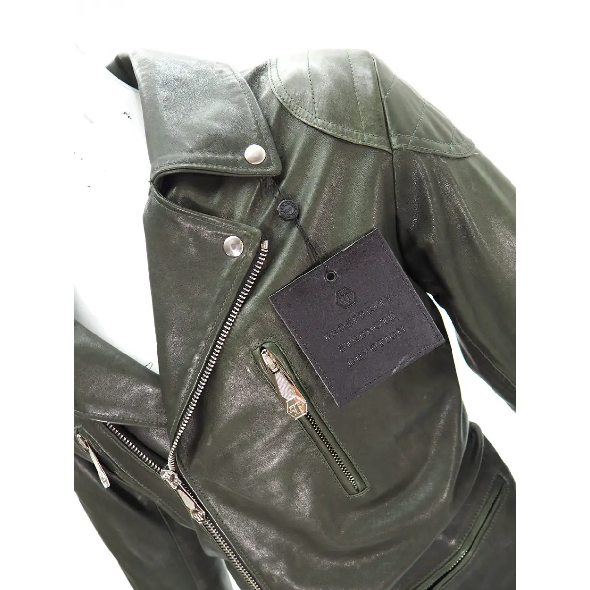Leather vest Philipp Plein