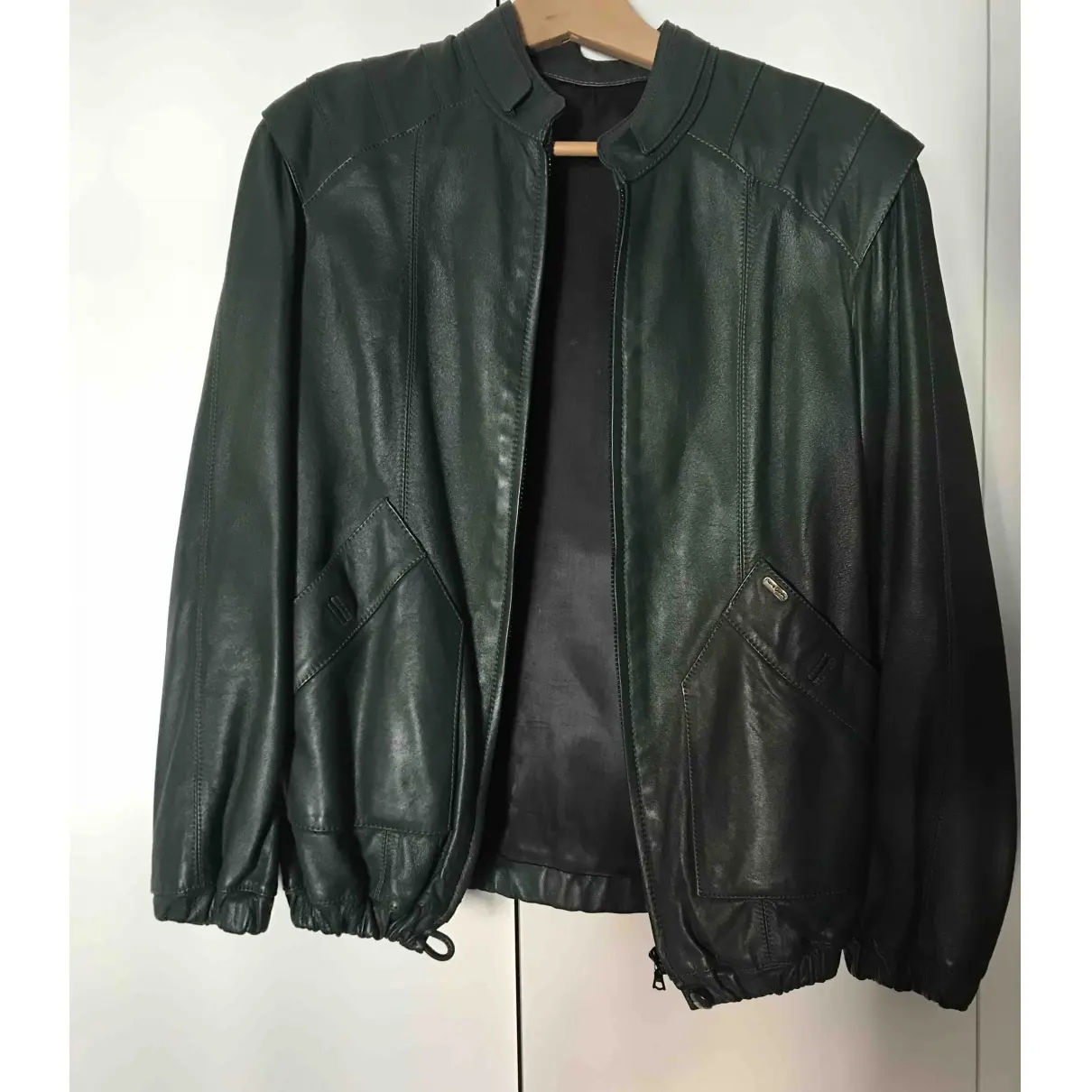 Pierre Cardin Leather biker jacket for sale