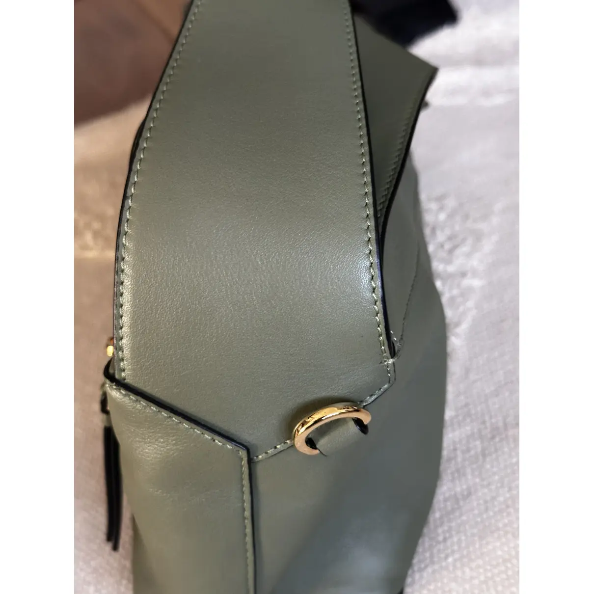 Puzzle Hobo leather handbag Loewe