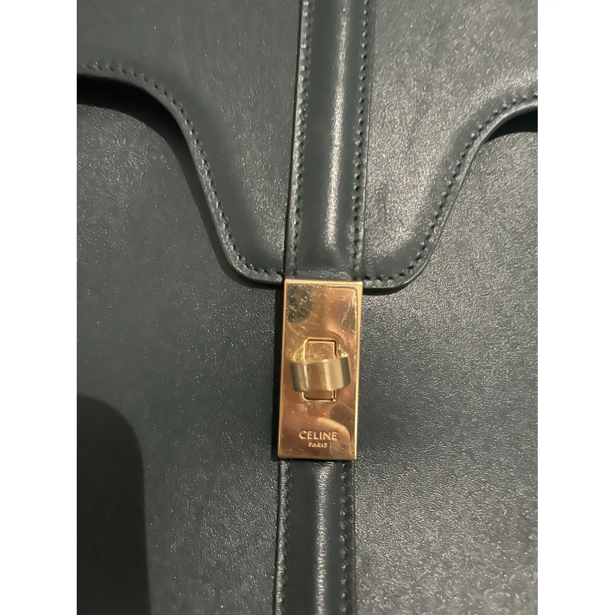 Buy Celine Sac 16 leather satchel online