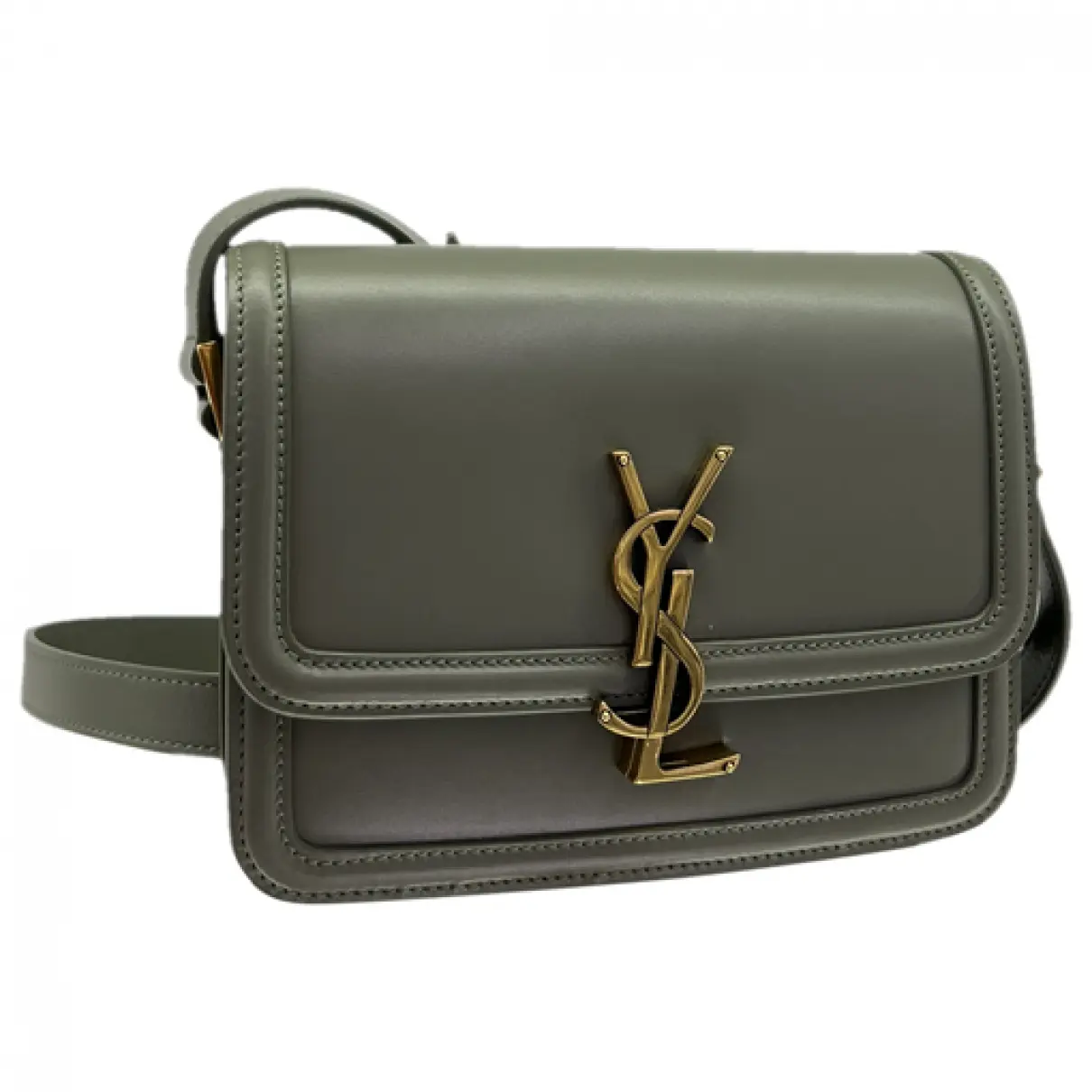 Satchel Monogramme leather handbag