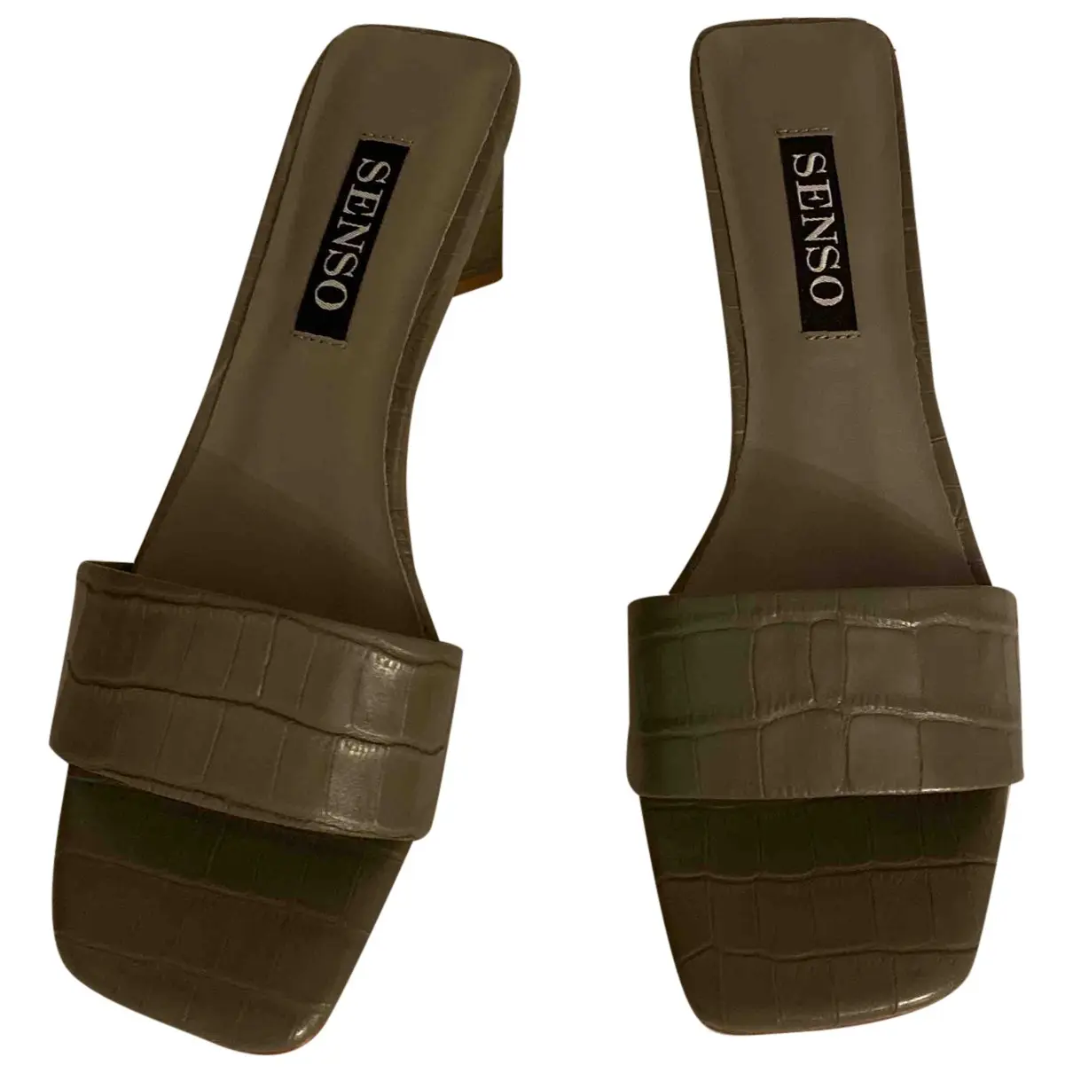 Leather sandals Senso