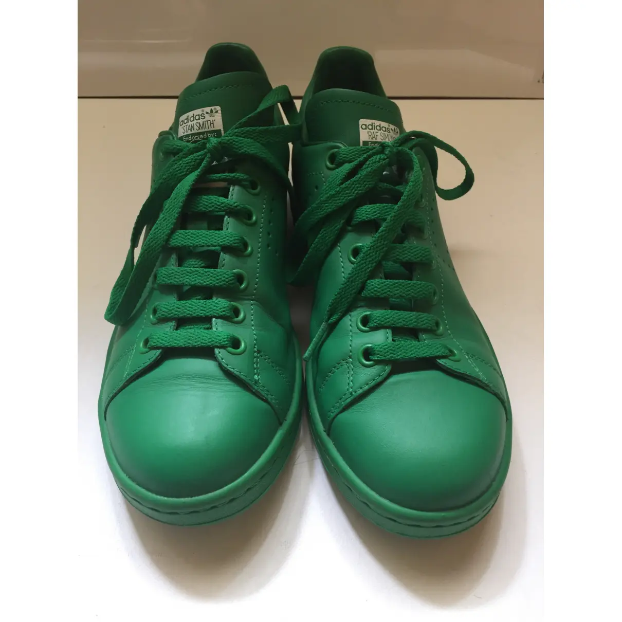 Buy Adidas x Raf Simons Stan Smith leather trainers online