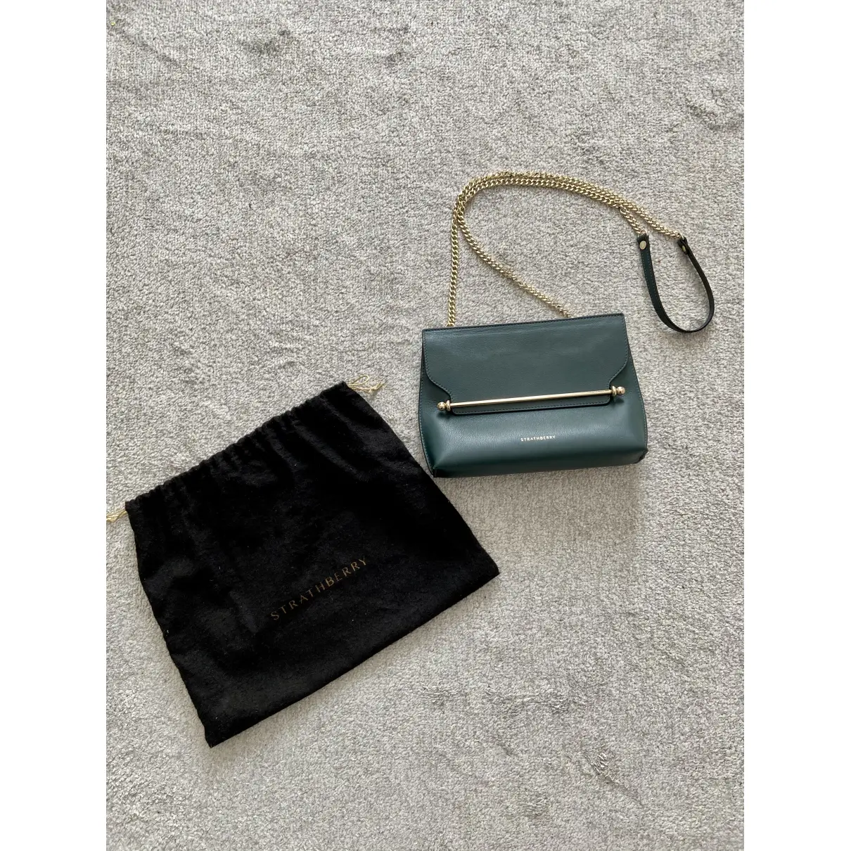 Buy Strathberry Leather crossbody bag online