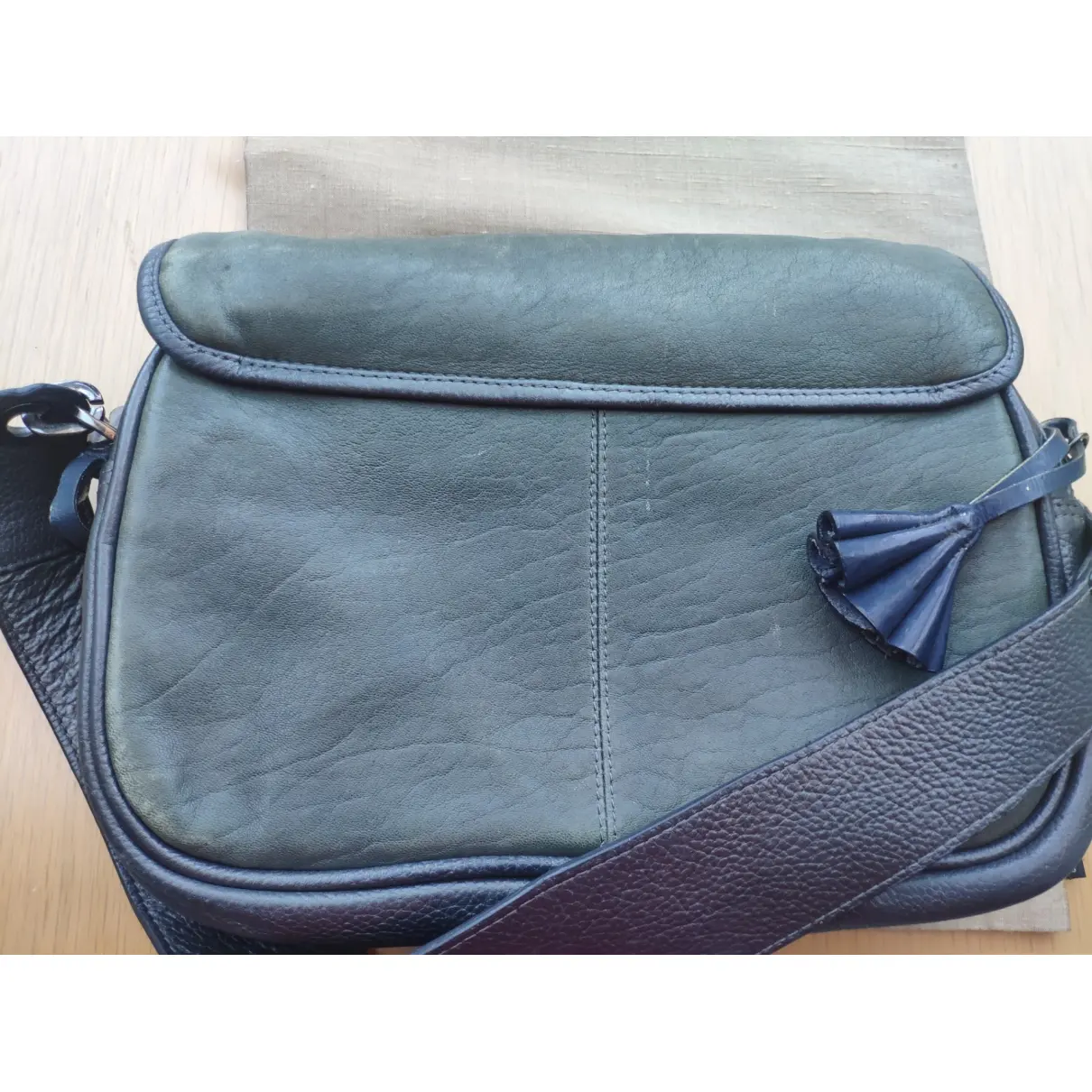 Buy Uterque Leather crossbody bag online